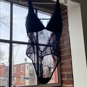 NWT lace bodysuit